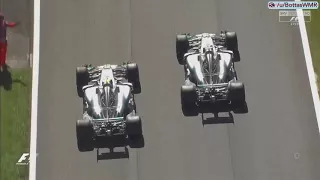 Mercedes Silver Arrows Italy 2017 - Hamilton and Bottas