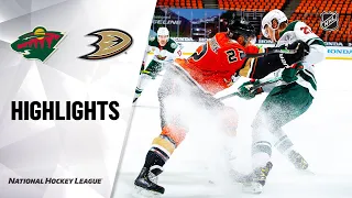 Wild @ Ducks 2/18/21 | NHL Highlights