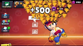 FANG NONSTOP to 500 TROPHIES - Brawl Stars #brawlstars #nonstop #roadto500