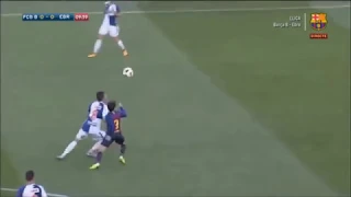 Riqui Puig amazing sombrero vs Ebro HD 1080p