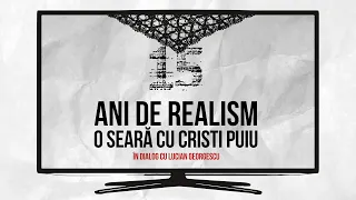 CRISTI PUIU and LUCIAN GEORGESCU - 15 years of realism - CINEPUB Live