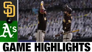 Zach Davies, Padres shut out Athletics, 7-0 | Padres-A's Game Highlights 9/4/20
