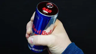 Нереально крутой Powerbank из банки RedBull. POWERBANK Red Bull.