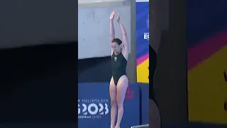 Clare Cryan (IRL) | 1m Springboard | 2023 European Diving Championships