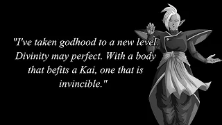 Goku Black/Zamasu/Fusion Zamasu Quotes