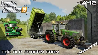 Finishing silage harvest 2/2 | Animals on The Old Stream Farm | Farming Simulator 19 | Episode 42