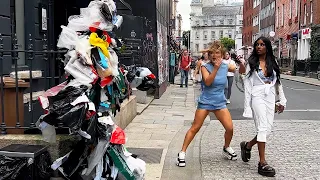 Try not to run Trashman Prank