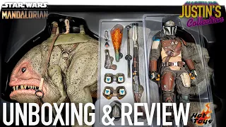 Hot Toys Mandalorian & Blurrg Unboxing & Review