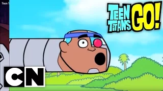 Teen Titans Go! -  Kicking Ball and Pretending To Be Hurt (Clip 2)