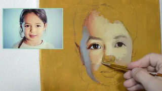 Portrait tips for artists | Oil portait painting tutorial.