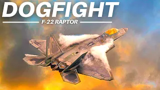 F 22 vs SU 57!!! | Who wins the dogfight???? | DCS World gameplay 4k60 Fps