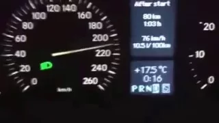 Mercedes Benz C200 Kompressor (W203) acceleration