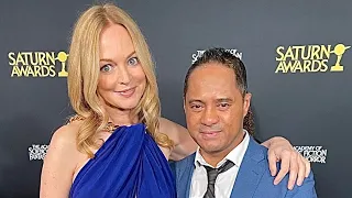 HEATHER GRAHAM w/ TYRONE TANN - 51st Annual SATURN AWARDS