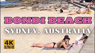 Bondi Beach, Sydney Australia Iconic Beach Paradise | 4K Walking Tour