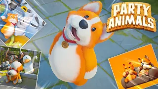 Весёлый кооператив Party Animals  Милота зашкаливает, самая милая и смешная игра