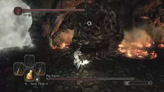 Dark Souls 2 SOTFS The Rotten Vs. Fume Sword (Power Stance) Ng+++