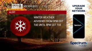 Local on the 8s - Snowy Halloween w/ Winter Weather Advisory - Milwaukee, WI 10-31-23 #LAT48s