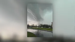 Storm damage in Kentucky
