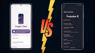 Project Elixir VS Evolution X OS | ANDROID 13 | Better UI ? Better Features?