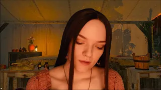 Treating your Wounds after the Tournament ⚔️ The Witcher ASMR Roleplay (fabric sounds, soft spoken)