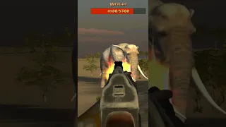 Hunting Simulator 4x4 // Hunting Elephant Close Call 🙄🙄