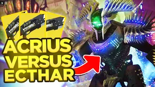 LEGEND OF ACRIUS VS ECTHAR | Ghosts of the Deep ONE PHASE | Destiny 2 Season of the Deep