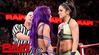 Sasha Banks & Bayley vs. Liv Morgan & Sarah Logan: Raw, June 18, 2018