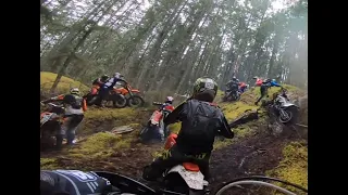 The Suffering Hard Enduro. Tristan Hart finished just 5 places ahead of me ! Vancouver Island.