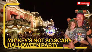 Walt Disney World Vlog | Day 2 - Part 2 | Magic Kingdom Mickey's Not So Scary Halloween Party | Sept