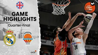 Real Madrid - Valencia Basket (86-85) GAME HIGHLIGHTS | Copa del Rey Badalona 2023