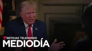 Trump vuelve a insultar al fiscal de uno de sus casos | Noticias Telemundo