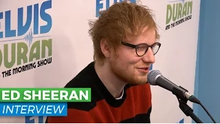 Ed Sheeran Chats About Giving Up His Smart Phone + Upcoming Album, 'Divide'  | Elvis Duran Show