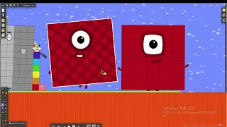 NUMBERBLOCK THE FLOOR IS LAVA SHORT BY FRB