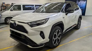 Toyota Rav4 Hybrid Plug In prezentacja wyciszenia krok po kroku oraz podwójne szyby