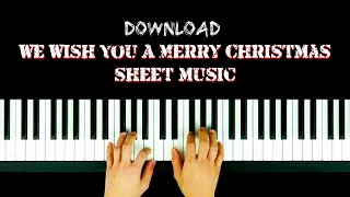 Download We Wish You A Merry Christmas sheet music