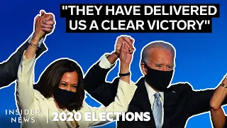 Highlights From Joe Biden And Kamala Harris Victory Speeches