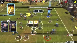 Blood Bowl 2. Крысы - Орки. РУББЛ.