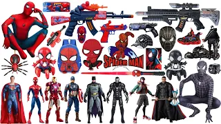 Spider Man action doll | Marvel popular toy collection | Marvel toy gun collection unboxing