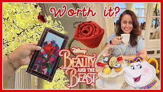 Beauty & the Beast BE OUR GUEST Afternoon Tea 🌹| Waldorf Hilton Hotel | London Vlog 2023 AD
