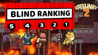 Blindly Ranking Spelunky 2 Enemies By How Annoying They Are