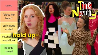 rating the lobotomy that is 'the Nanny' fashion (why is it 👏🏻literal👏🏻 camp heaven??)