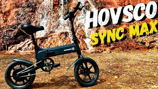 Hovsco Sync Max 14 inch Folding Ebike 5 Mile Test Ride #hovsco  #syncmax #ebike