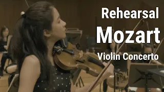 17.7.2020 Rehearsal Sketch Mozart Violin Concerto no. 3 - Soojin Han