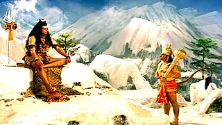 हनुमान जाओ और जाकर उन दुष्टों से मेरे भक्तों की रक्षा करो | #OmNamahShivay