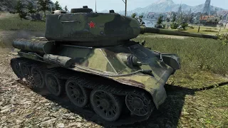 WoT T-34-85M 13 kills & Kolobanov's  8 Medals 1.732 EXP - Lakeville