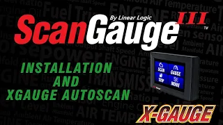 ScanGauge 3 Install Setup and Auto XGauge Search