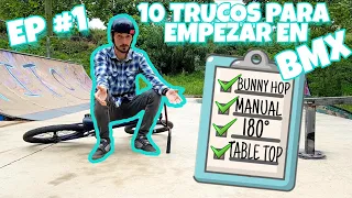 10 TRUCOS PARA EMPEZAR EN BMX