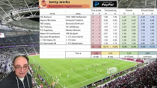 Die Fußball Bundesliga -- zwischen den Spieltagen 31 und 32