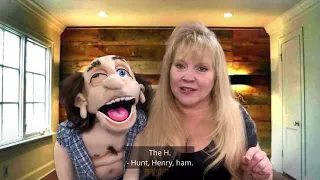 How to Be a Ventriloquist:  Intro to Ventriloquism 1 - Non Labial Letters A - H     #ventriloquism