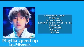 [#3playlist] playlist speed up kpop chill